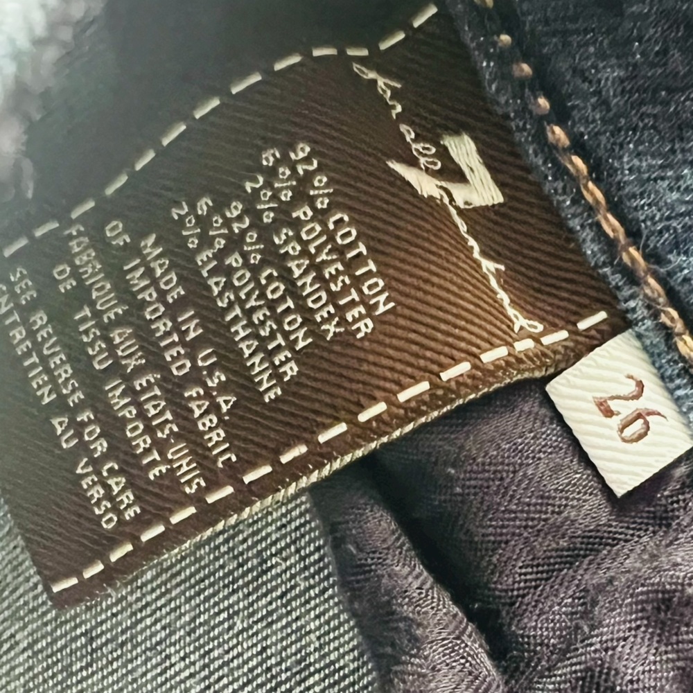 7 For All Mankind Skinny Dark Blue Jeans - Picture 6 of 6